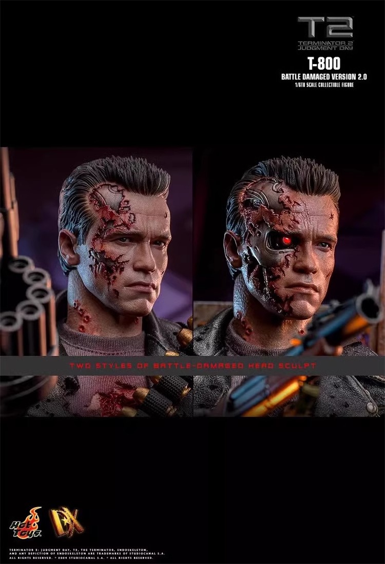 スーパーセール期間限定 Studio Hottoys – Judgment 2 Terminator DX46 Terminator The その他