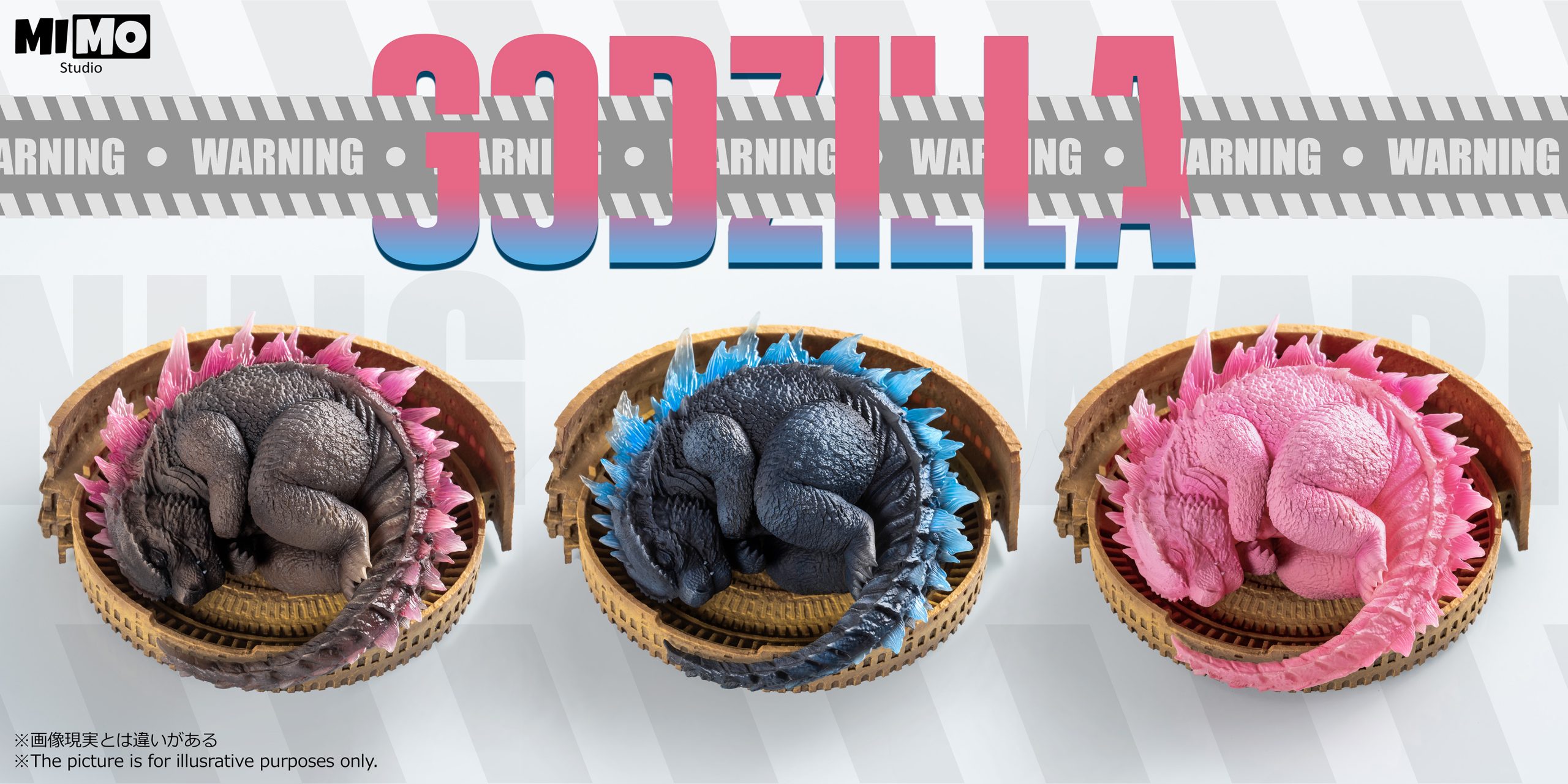 Mimo Studio – Sleeping Godzilla - elevenGK Anime Collectibles